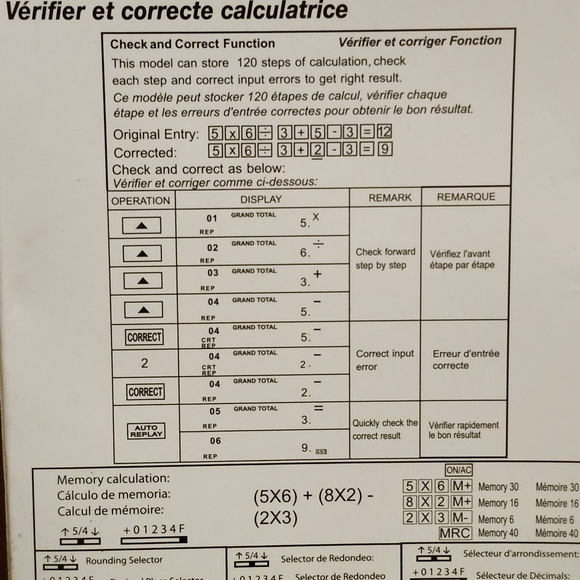 NIB-Victor 6400 12-Digit LCD Desktop Calculator.  $23 New - Picture 3 of 6